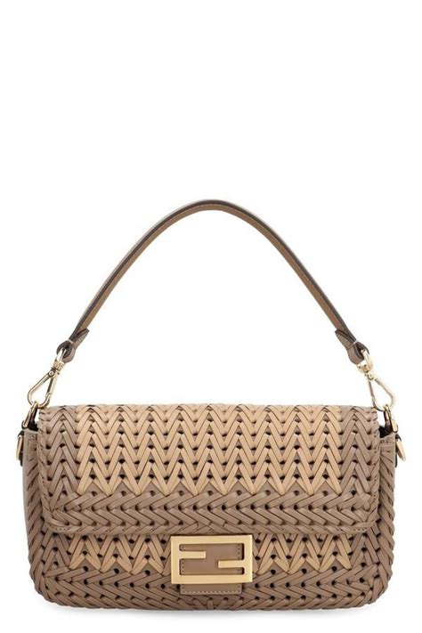 fendi braided bag|genuine fendi baguette.